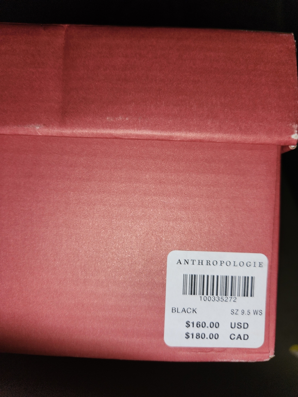 Anthropologie Black Leather Women's Flats - Picture 3 of 3